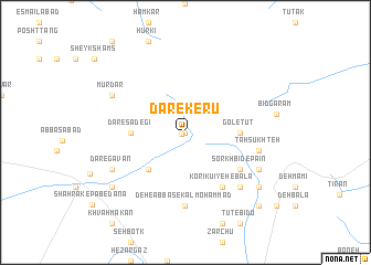 map of Dar-e Kerū
