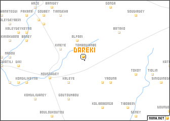 map of Daréki