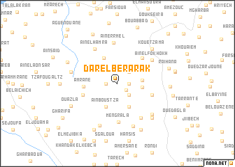 map of Dar el Berarak