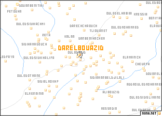 map of Dar el Bouazid