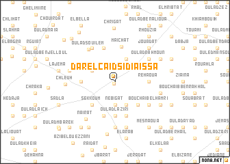 map of Dar el Caïd Sidi Aïssa