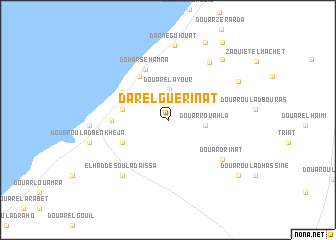 map of Dar el Guerinat