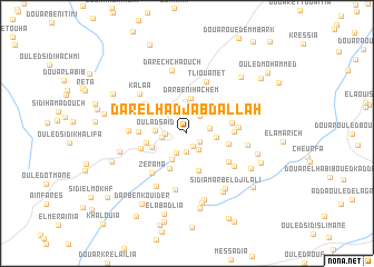 map of Dar el Hadj Abdallah