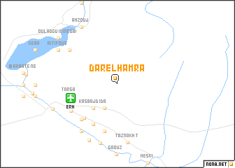 map of Dar el Hamra