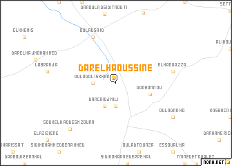 map of Dar el Haoussine