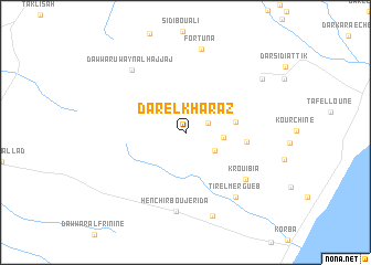 map of Dar el Kharaz