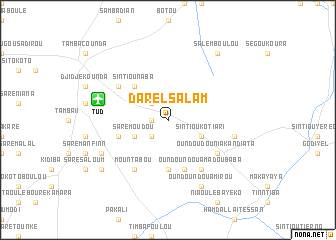 map of Dar el Salam