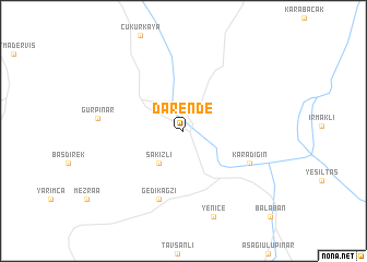 map of Darende