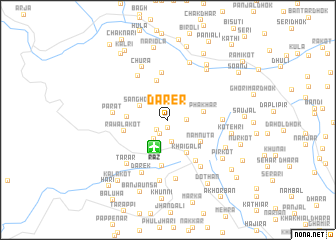 map of Darer