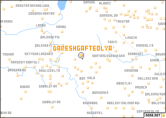 map of Dareshgaft-e ‘Olyā