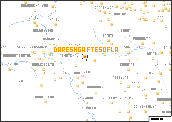 map of Dareshgaft-e Soflá