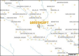 map of Dar Eshgaft