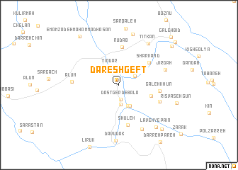 map of Dareshgeft