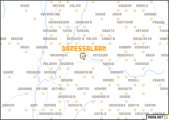 map of Dar-es-Salaam