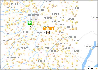 map of Daret