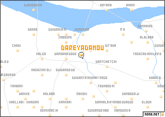 map of Darey Adamou