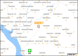 map of Darey