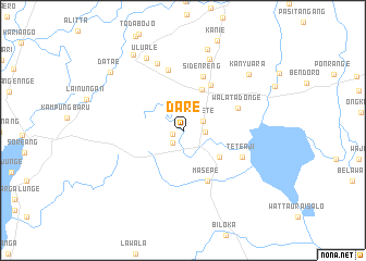 map of Dare