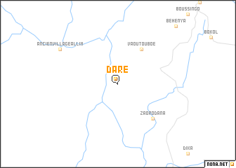 map of Daré