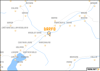 map of Darfo