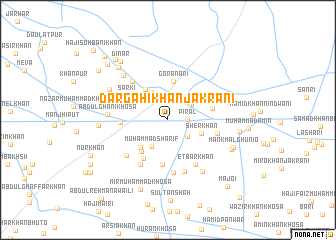 map of Dargāhi Khān Jakrāni