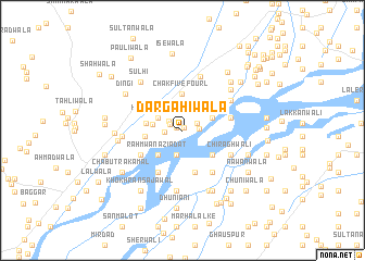 map of Dargāhiwāla