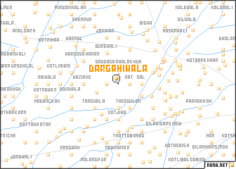 map of Dargāhīwāla
