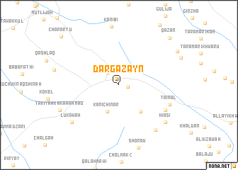 map of Dargazayn