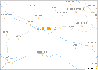 map of Dargaz