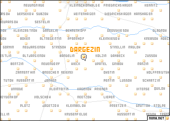 map of Dargezin