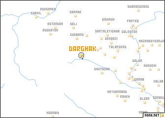 map of Darghak