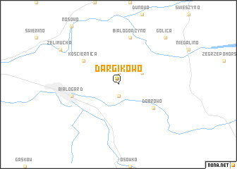 map of Dargikowo