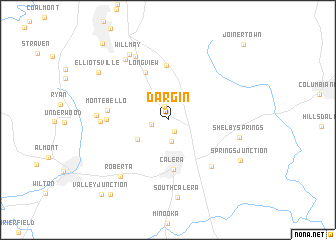 map of Dargin