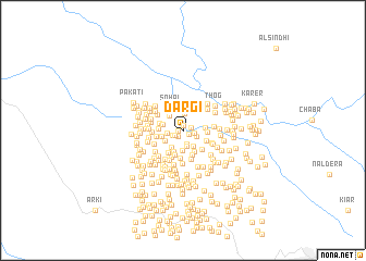 map of Dārgi