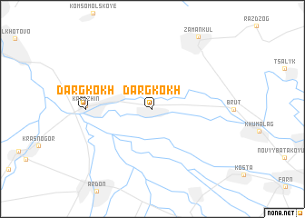 map of Darg-Kokh