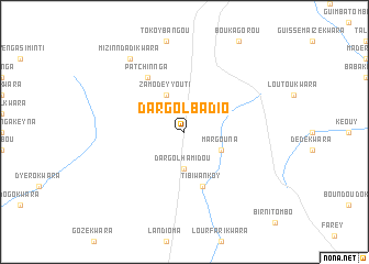 map of Dargol Badio