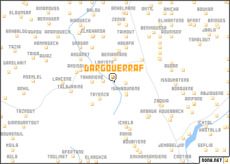 map of Dar Gouerraf