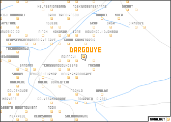 map of Dargouyé