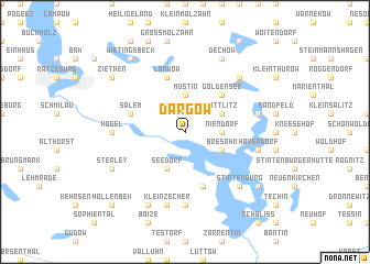 map of Dargow