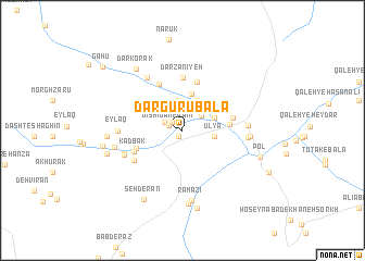 map of Dar Gūrū Bālā