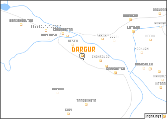 map of Dar Gūr