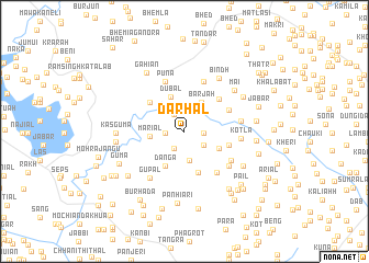 map of Darhāl