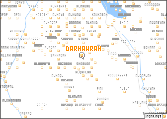 map of Dār Ḩawrah