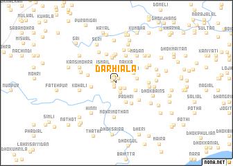 map of Darhiāla