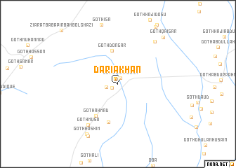 map of Daria Khān