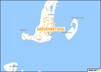 map of Darian Batang