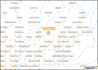 map of Dariān