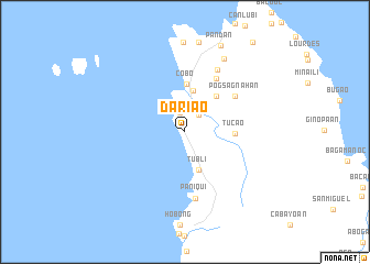 map of Dariao