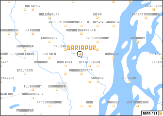 map of Dariāpur