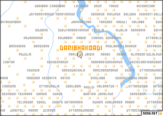 map of Dari Bhākoādi